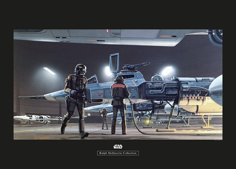 Wandbild - Star Wars Classic RMQ Yavin Y-Wing