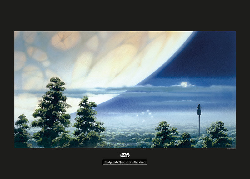 Wandbild - Star Wars Classic RMQ Yavin Lookout