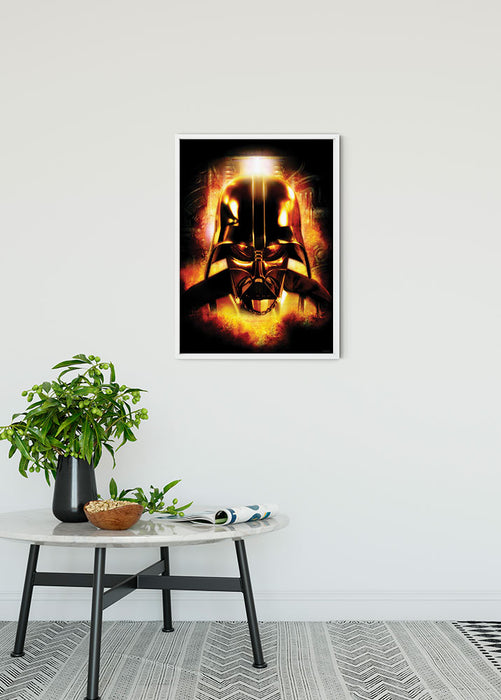 Wandbild - Star Wars Classic Vader Head