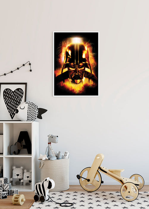 Wandbild - Star Wars Classic Vader Head