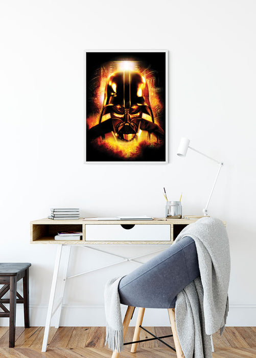 Wandbild - Star Wars Classic Vader Head