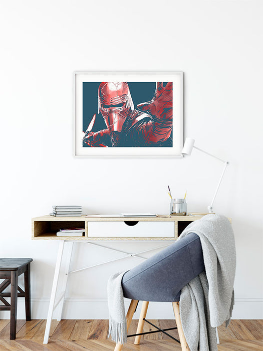 Wandbild - Star Wars Faces Kylo