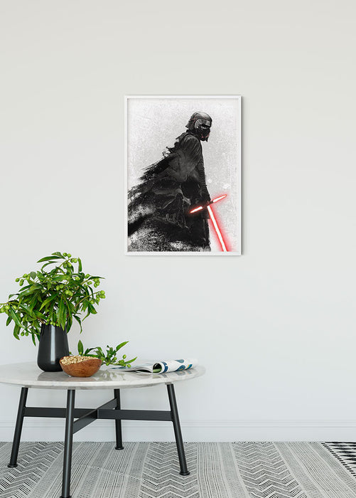 Wandbild - Star Wars EP9 Kylo Vader Shadow