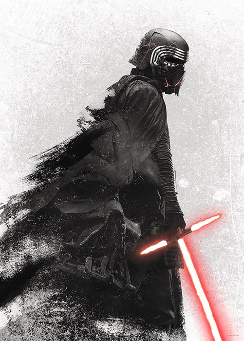 Wandbild - Star Wars EP9 Kylo Vader Shadow