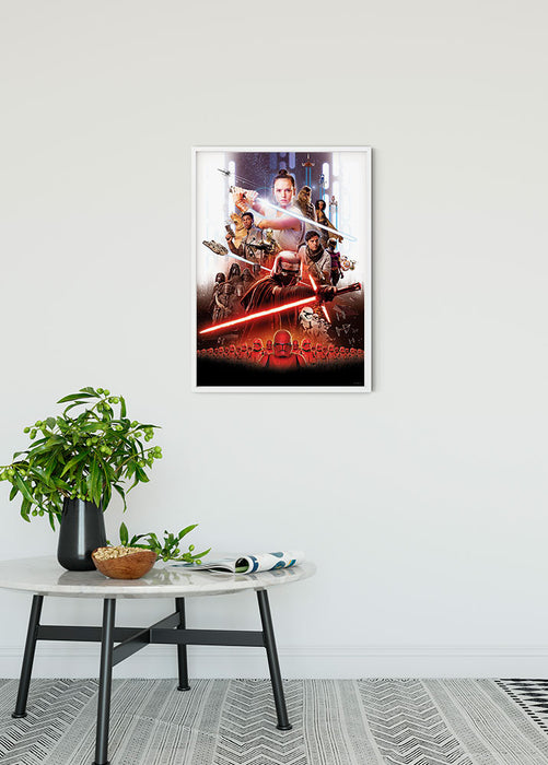 Wandbild - Star Wars Movie Poster Rey