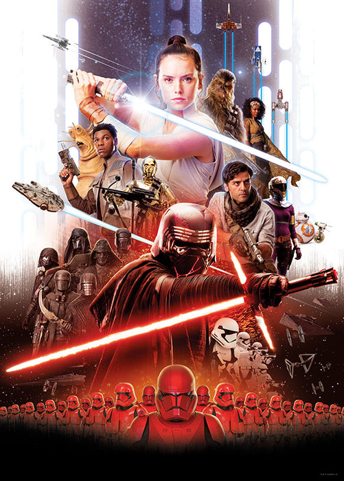 Wandbild - Star Wars Movie Poster Rey