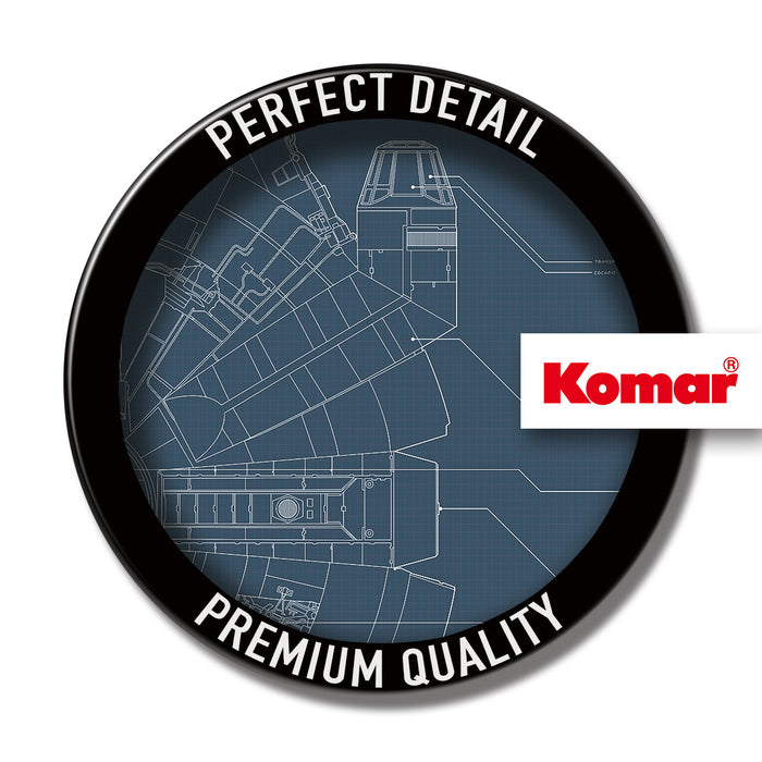 Komar NEU | Wandbild - Star Wars Blueprint Falcon - Größe 40 x 50 cm