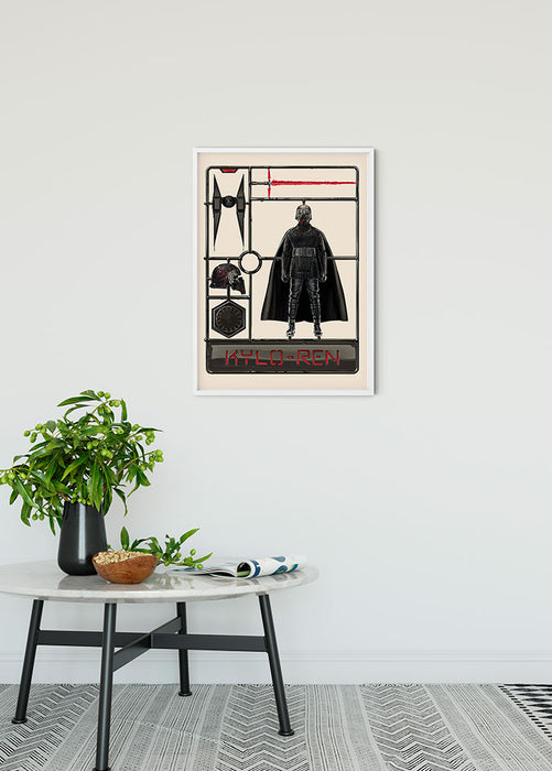 Wandbild - Star Wars Toy Kylo