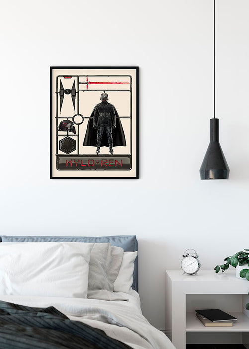 Wandbild - Star Wars Toy Kylo