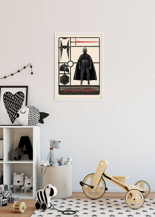 Wandbild - Star Wars Toy Kylo