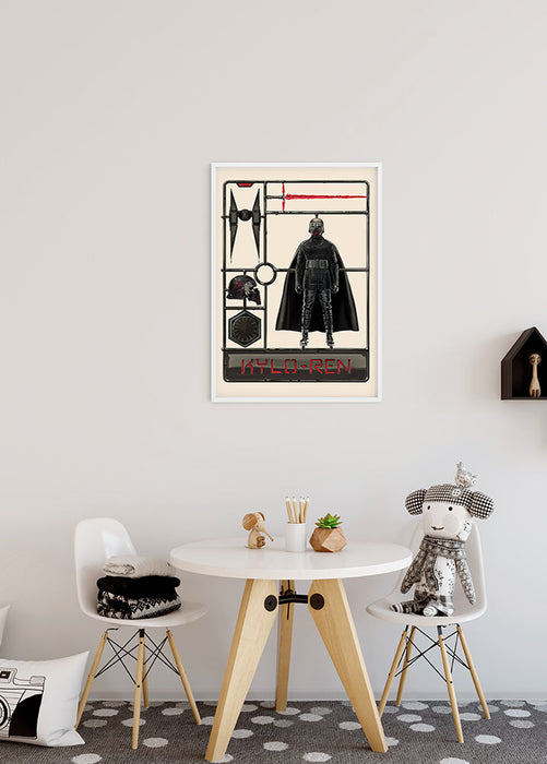 Wandbild - Star Wars Toy Kylo