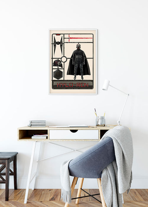 Wandbild - Star Wars Toy Kylo