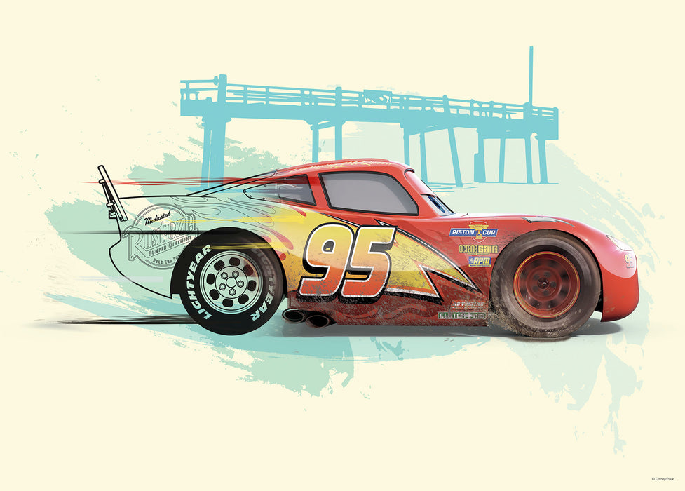 Wandbild | Cars Lightning McQueen