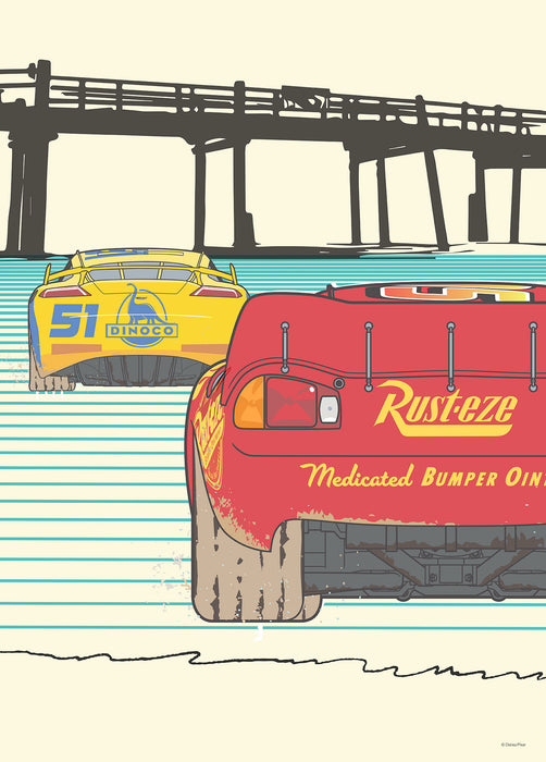 Komar NEU | Wandbild - Cars Strengthen Together