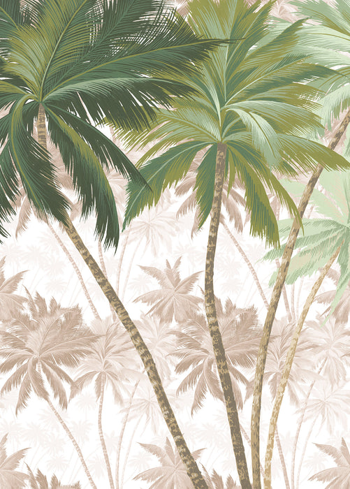 Digitaldruck Vlies Fototapete | Palmera | 200 x 280 cm