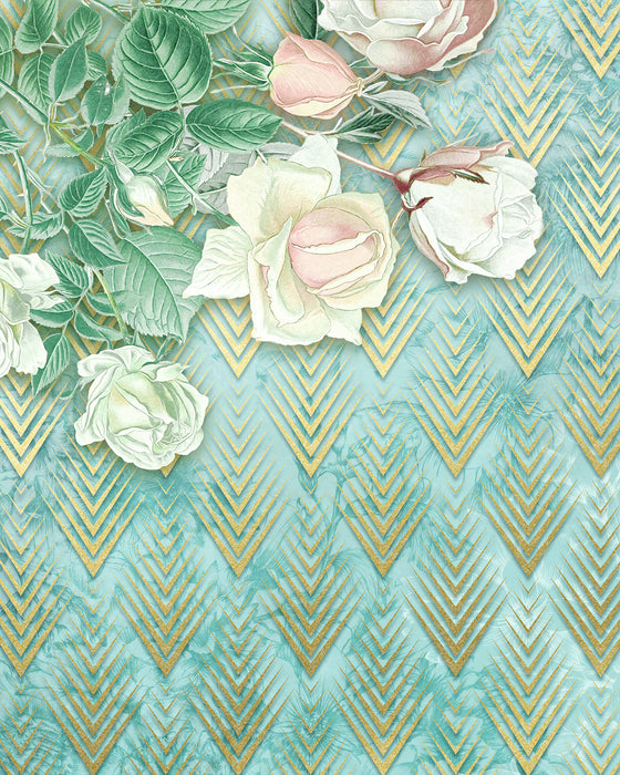 Digitaldruck Vlies Fototapete | Rose Poem | 200 x 250 cm