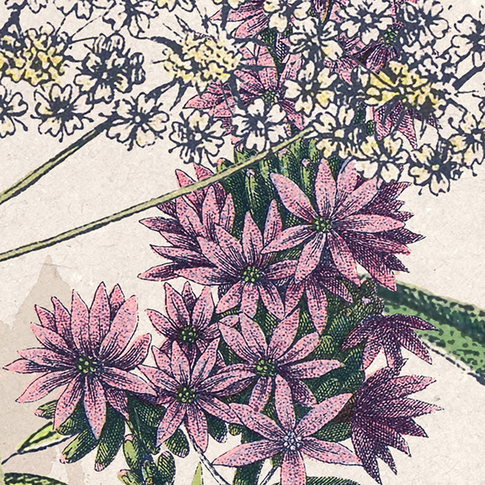 Digitaldruck Vlies Fototapete | Flowering Herbs | 200 x 250 cm