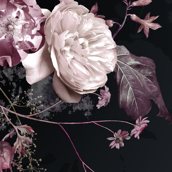 Digitaldruck Vlies Fototapete | Bouquet Noir | 200 x 250 cm