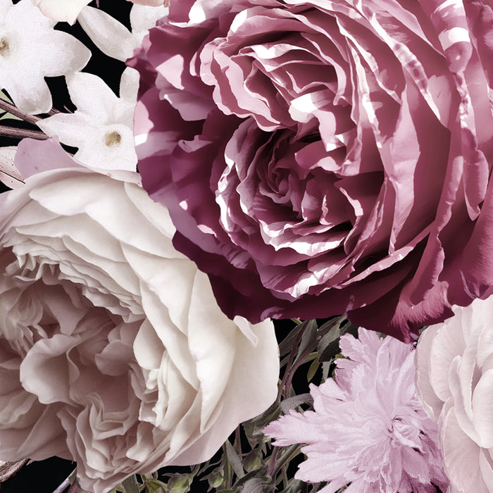 Digitaldruck Vlies Fototapete | Bouquet Noir | 200 x 250 cm