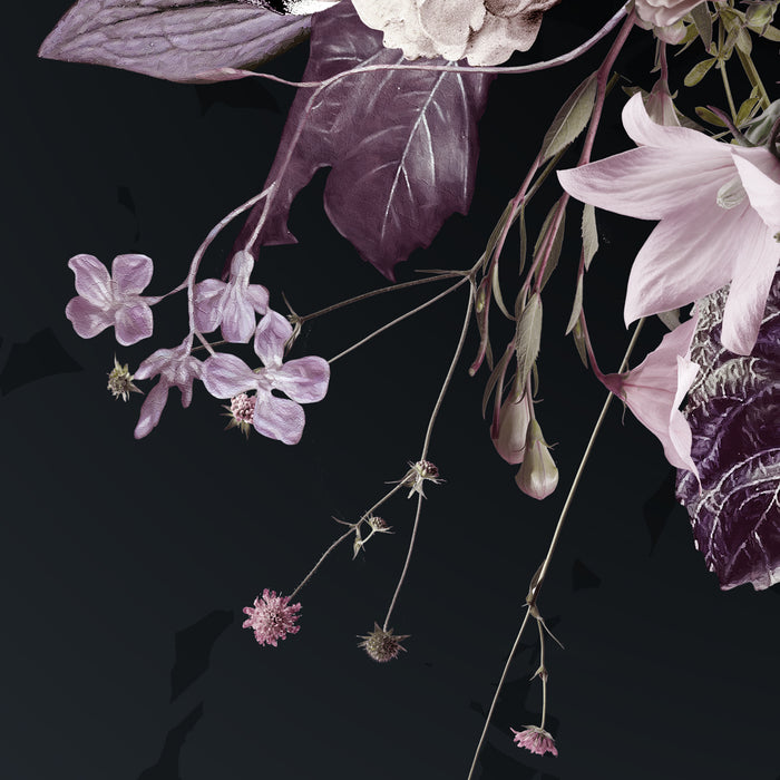 Digitaldruck Vlies Fototapete | Bouquet Noir | 200 x 250 cm