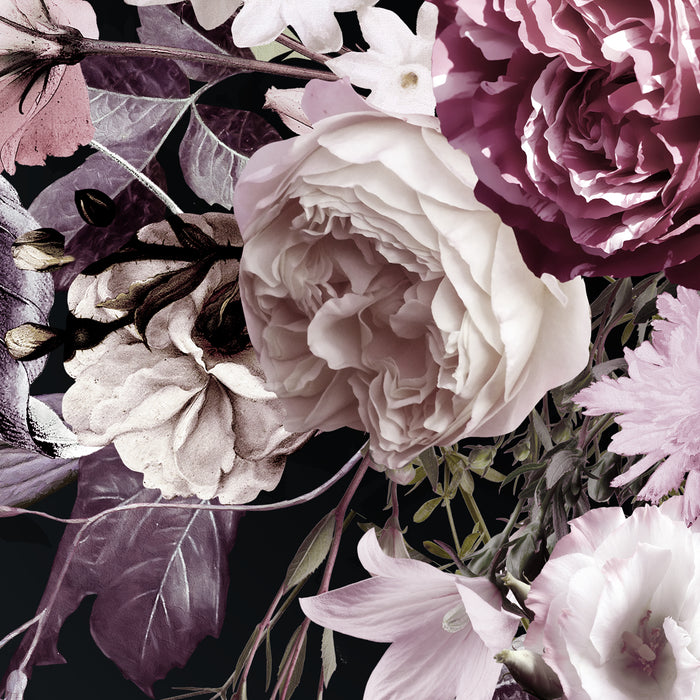 Digitaldruck Vlies Fototapete | Bouquet Noir | 200 x 250 cm