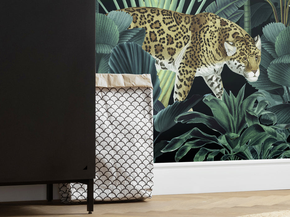 Digitaldruck Vlies Fototapete | Jungle Night | 200 x 250 cm
