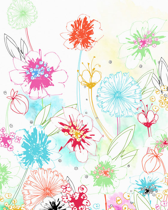 Digitaldruck Vlies Fototapete | Joyful | 200 x 250 cm