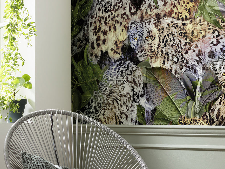 Digitaldruck Vlies Fototapete | Wild Cats | 200 x 250 cm