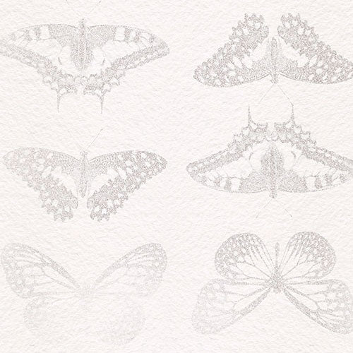 Digitaldruck Vlies Fototapete | Mur de Papillons | 200 x 250 cm