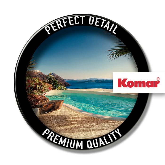 Komar NEU | Digitaldruck Vlies Fototapete - Santorini - Größe 200 x 250 cm