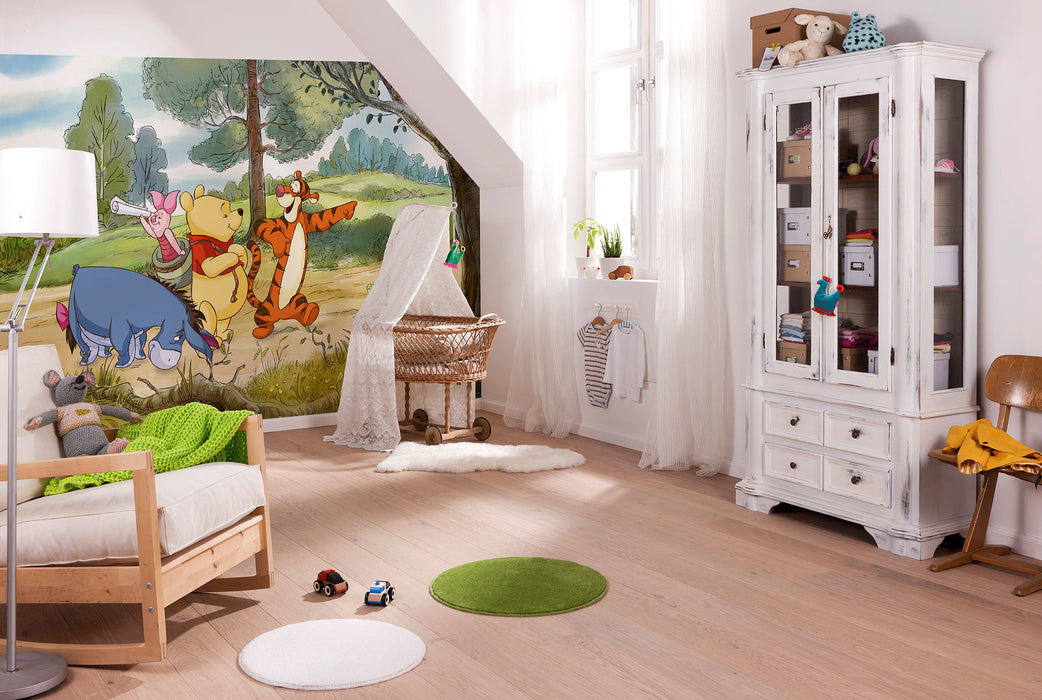 Digitaldruck Vlies Fototapete | Winnie the Pooh Expedition | 250 x 200 cm