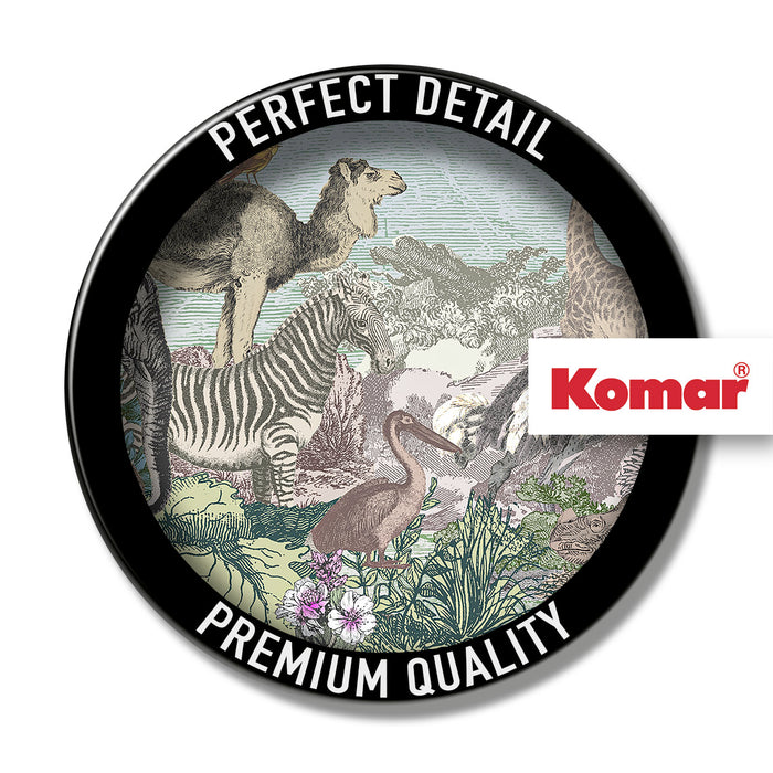 Komar NEU | Digitaldruck Vlies Fototapete - Creative Zoo - Größe 300 x 280 cm