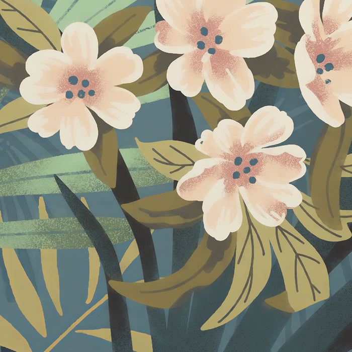 Komar NEU | Digitaldruck Vlies Fototapete - Enchanted Jungle - Größe 350 x 250 cm