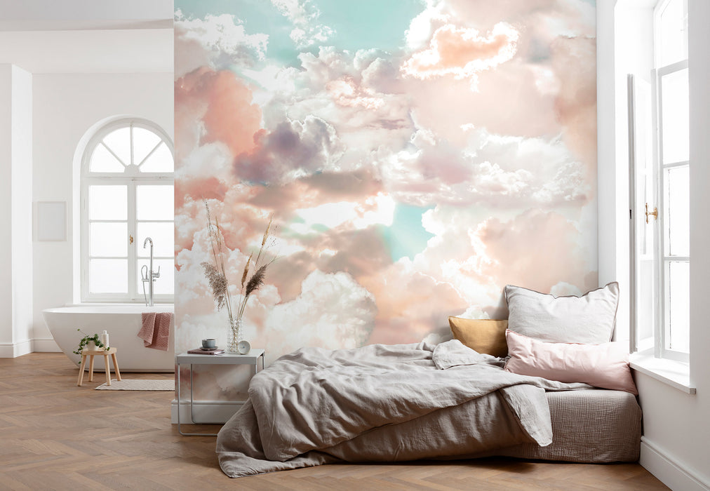 Digitaldruck Vlies Fototapete | Mellow Clouds | 350 x 250 cm