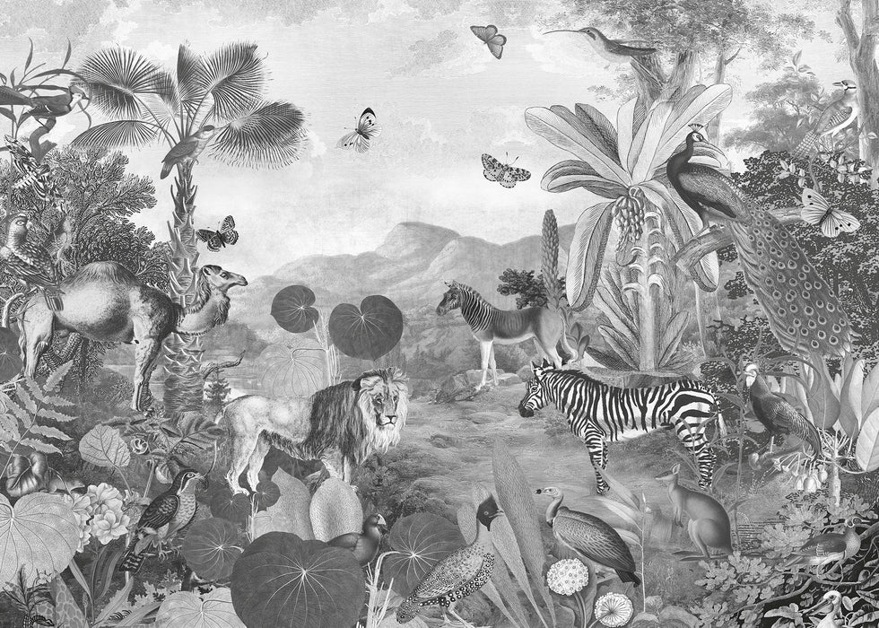 Digitaldruck Vlies Fototapete | Flora and Fauna | 350 x 250 cm