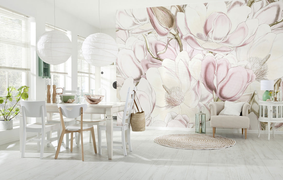 Komar NEU | Digitaldruck Vlies Fototapete - Petals - Größe 350 x 250 cm