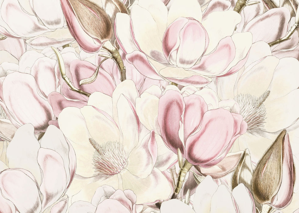 Digitaldruck Vlies Fototapete | Petals | 350 x 250 cm