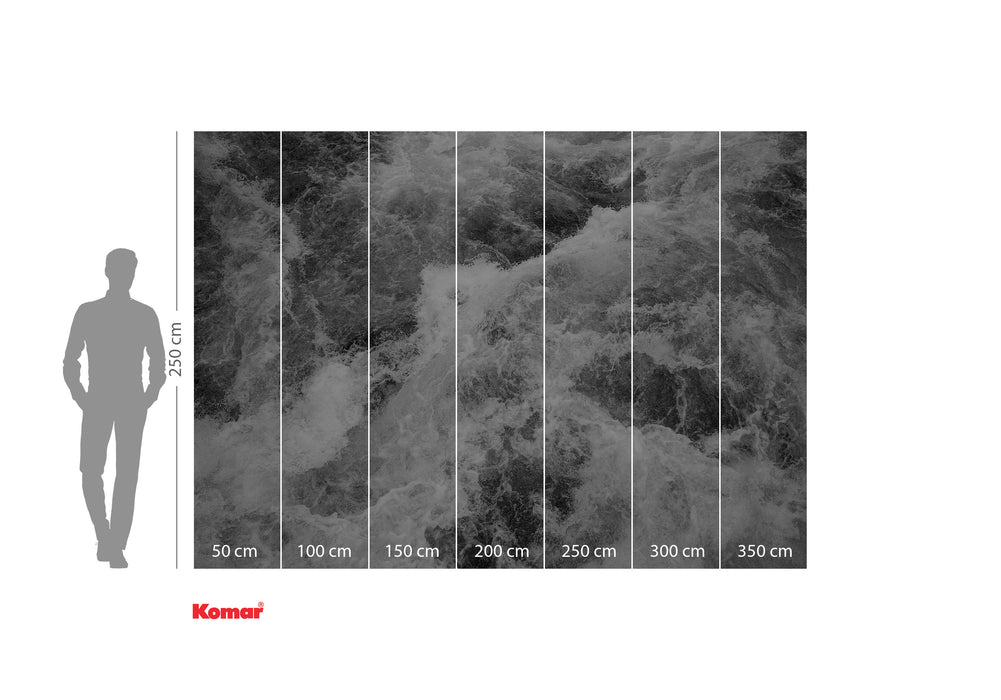 Digitaldruck Vlies Fototapete | Wildest Water | 350 x 250 cm