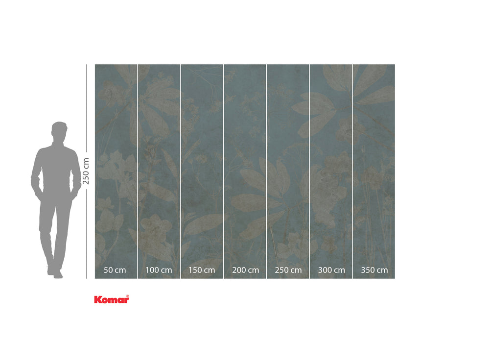 Digitaldruck Vlies Fototapete | Jardin sur Papier | 350 x 250 cm