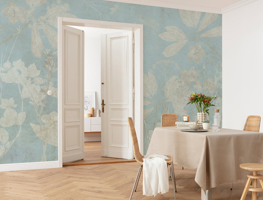 Digitaldruck Vlies Fototapete | Jardin sur Papier | 350 x 250 cm