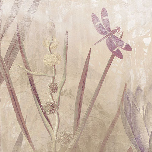 Digitaldruck Vlies Fototapete | Dragonfly Pond | 350 x 250 cm