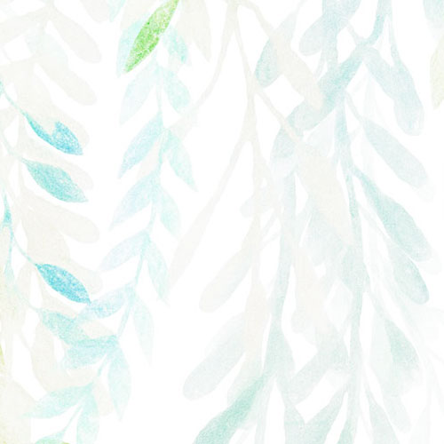 Digitaldruck Vlies Fototapete | Summer Leaves | 350 x 250 cm