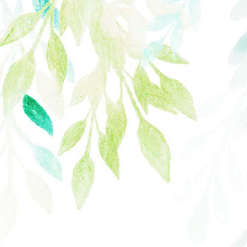 Digitaldruck Vlies Fototapete | Summer Leaves | 350 x 250 cm