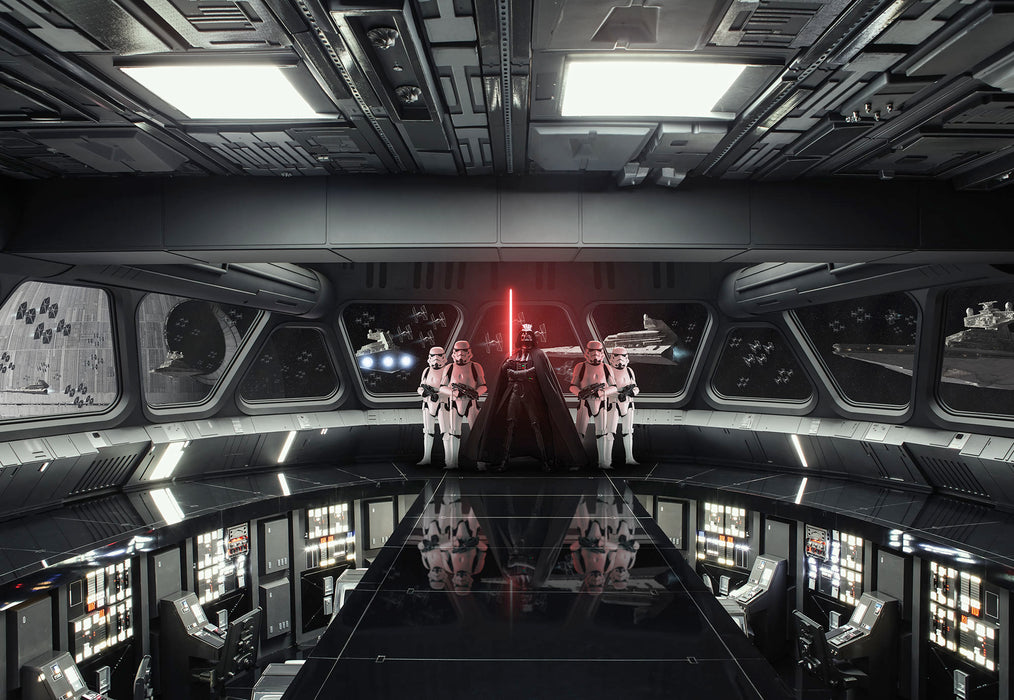 Digitaldruck Vlies Fototapete | STAR WARS Destroyer Deck | 400 x 260 cm