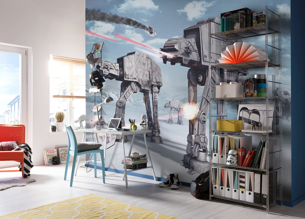 Digitaldruck Vlies Fototapete | STAR WARS Battle of Hoth | 400 x 260 cm