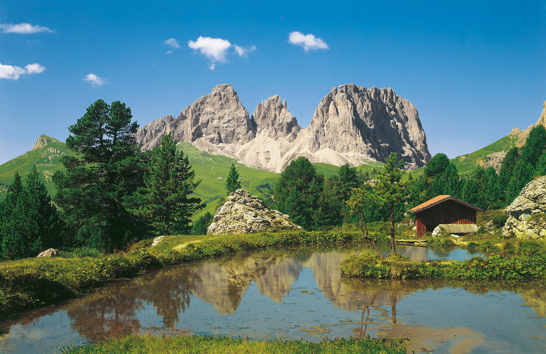 Digitaldruck Vlies Fototapete | Dolomiten | 400 x 260 cm