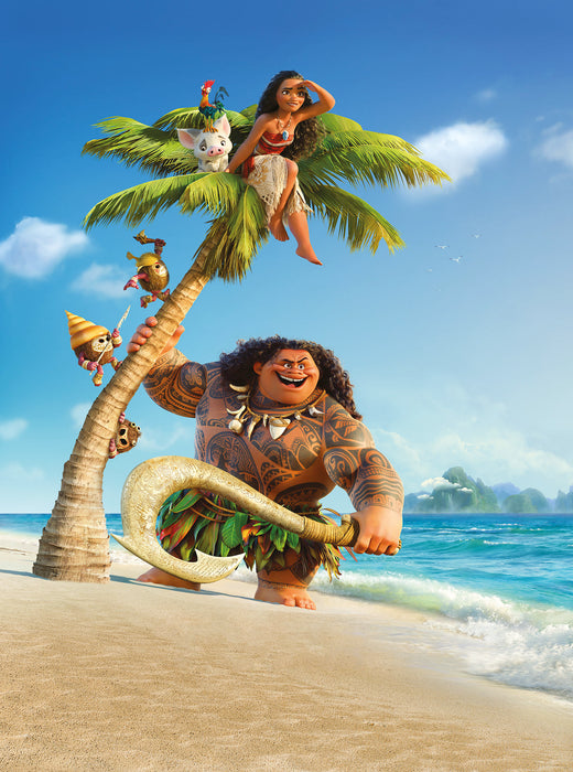 Vlies Fototapete | Moana and Maui | 184 x 248 cm