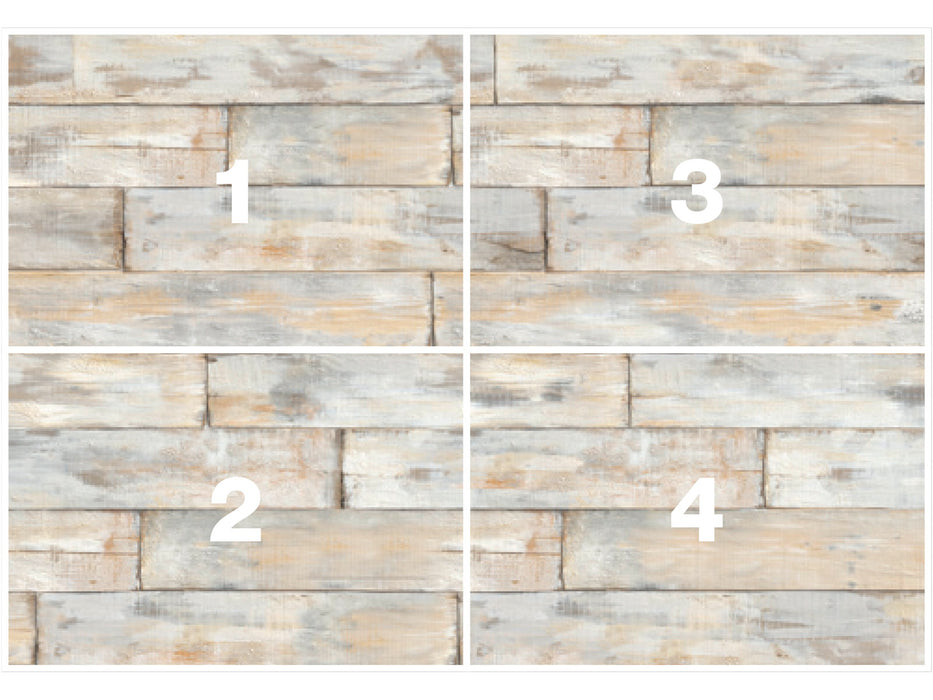 Komar NEU | Vlies Fototapete - Shabby Chic - Größe 368 x 248 cm