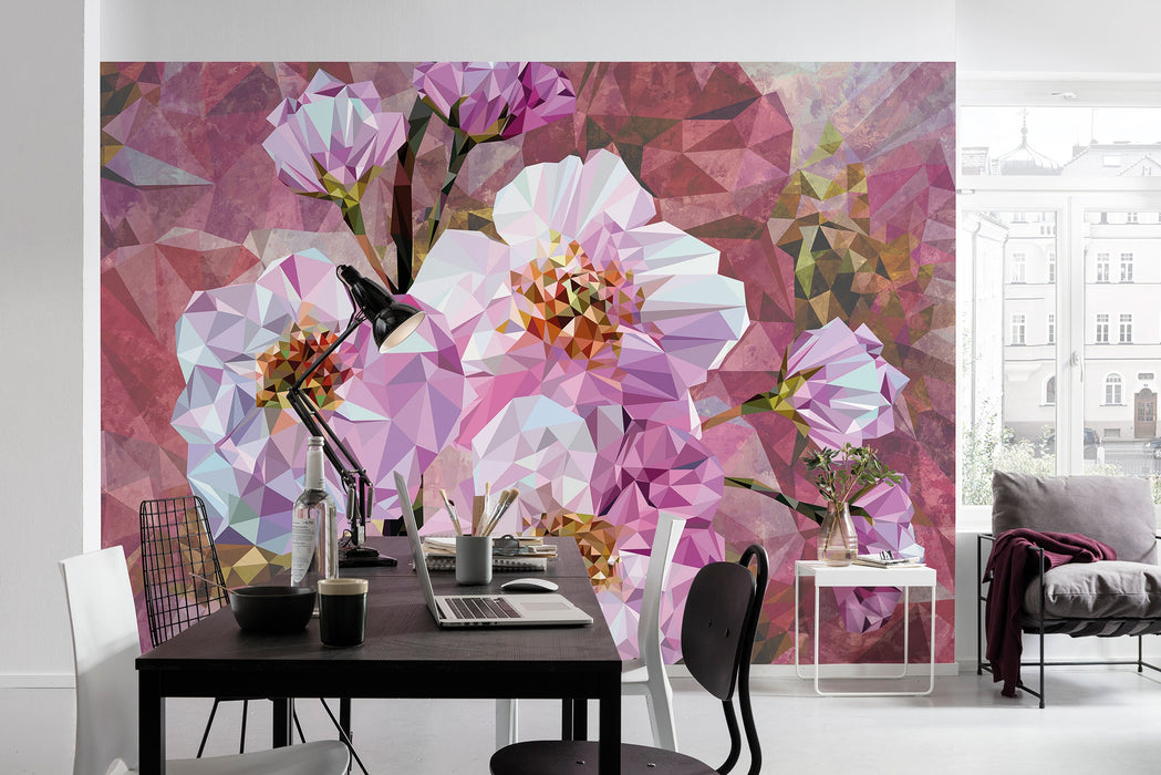 Vlies Fototapete | Blooming Gems | 368 x 248 cm