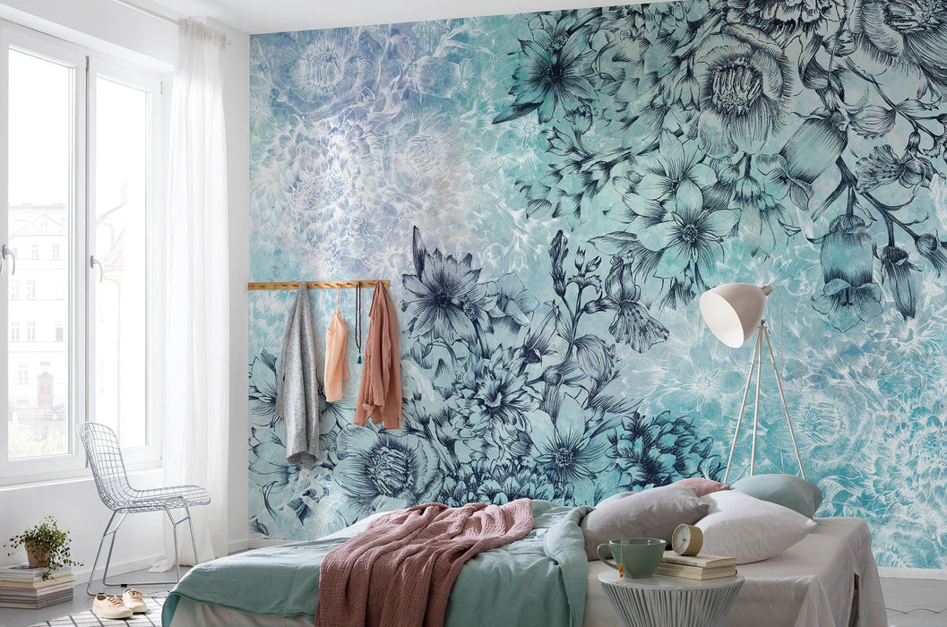 Vlies Fototapete | Windflowers | 368 x 248 cm